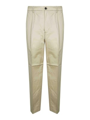 DEPARTMENT 5: casual trousers - Wide Leg Trousers 1 Pleat