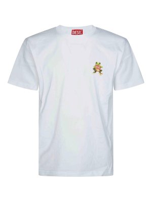 DIESEL: Tシャツ - Tシャツ - 白