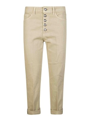 DONDUP: Straight Leg Jeans - Straight Leg Jeans - Beige