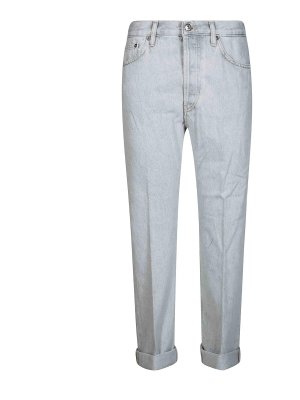 DONDUP: Boyfriend - Boyfriend Jeans - Grau