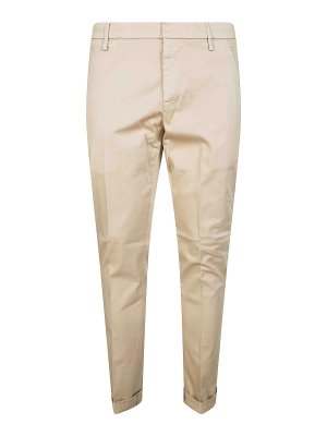 DONDUP: casual trousers - Pantalone Gaubert In Gabardina
