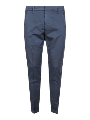 DONDUP: casual trousers - Pantalone Gaubert In Gabardina
