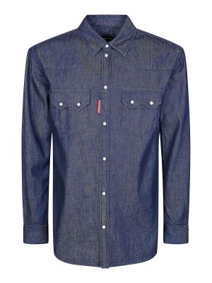 DSQUARED2: camicie - Camicia Denim