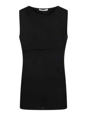 ENTIRE STUDIOS: Tops y camisetas sin mangas - Top - Negro