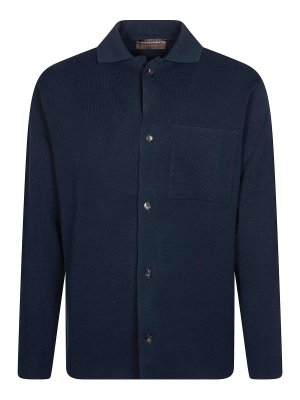 FILIPPO DE LAURENTIIS: Camisas - Camisa - Azul