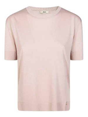 HERNO: Camisetas - Camiseta - Rosado