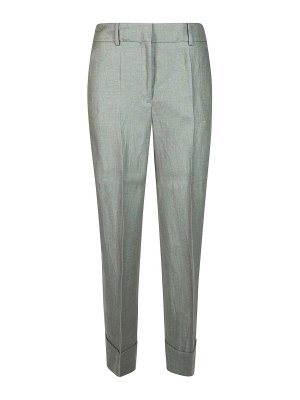 INCOTEX: Casual Hosen - Casual Hose - Grün
