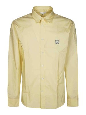 MAISON KITSUNÉ: shirts - Regular Fit Fox shirt