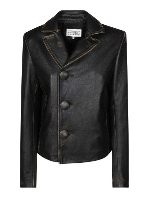 MM6 MAISON MARGIELA: ブレザー - ブレザー - 黒