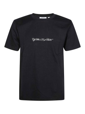 OFF-WHITE: Camisetas - Camiseta - Negro