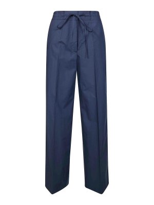 P.A.R.O.S.H.: Pantalons casual - Pantalons Décontractés - Bleu