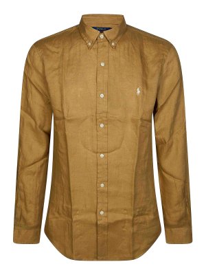 POLO RALPH LAUREN: Hemden - Hemd - Beige