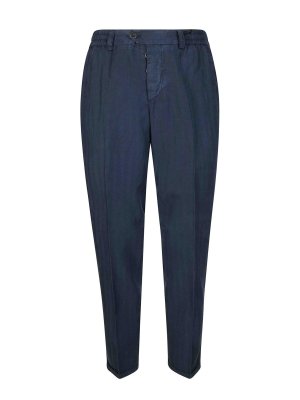 PT TORINO: casual trousers - Pantalone Carrot Pinces Elastico