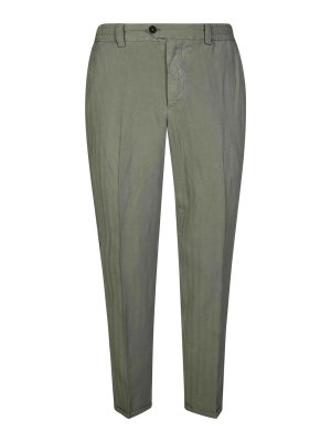 PT TORINO: Pantalones casual - Pantalón Casual - Verde