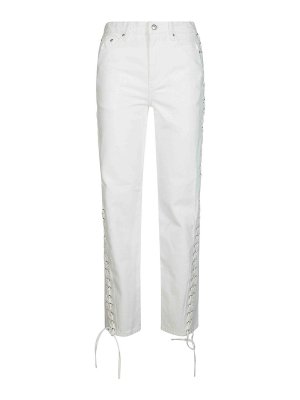 ROTATE Birger Christensen: Jeans acampanados - Jeans Acampanados - Blanco