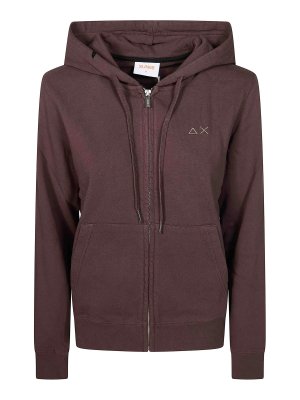 SUN 68: Sweatshirts & Sweaters - Felpa Zip Basic