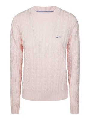 SUN 68: Pull col rond - Pull Col Rond - Rose