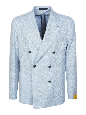 TAGLIATORE: ブレザー - ブレザー - ライトブルー