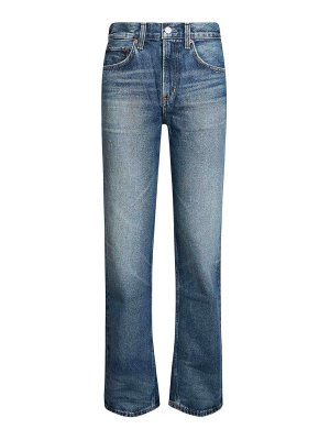 AGOLDE: straight leg jeans - Kick Boot Mid Rise