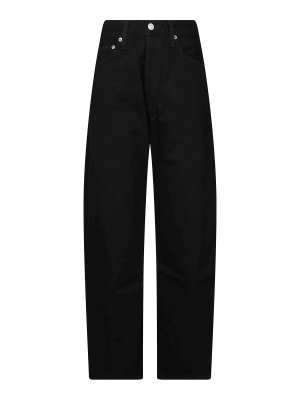 AGOLDE: straight leg jeans - Luna Pieced Jeans H/R Crv Taper