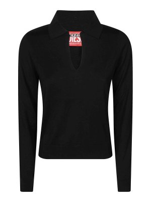DIESEL: Tシャツ - Tシャツ - 黒