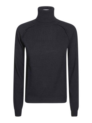 DONDUP: Strickpullover mit Rundhalsausschnitt - Rundhalspullover - Schwarz