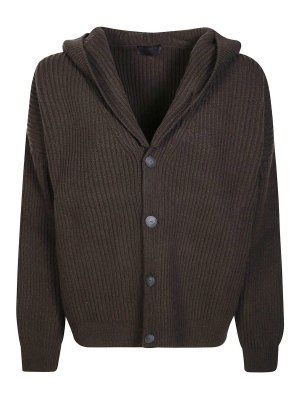 DONDUP: Cardigans - Cardigan - Braun