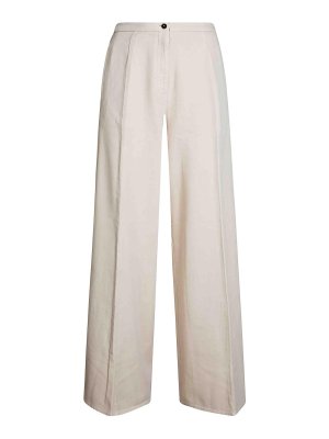 FORTE FORTE: pantaloni casual - Pantalone in Twill di Cotone Fluido