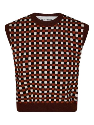 GOLDEN GOOSE: gilet - Gilet Roby Lana
