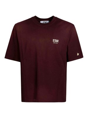 GOLDEN GOOSE: t-shirts - T-Shirt Cotton Jersey