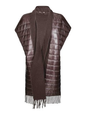 HERNO: waistcoats & gilets - Poncho Gilet Dettagli Ultralight