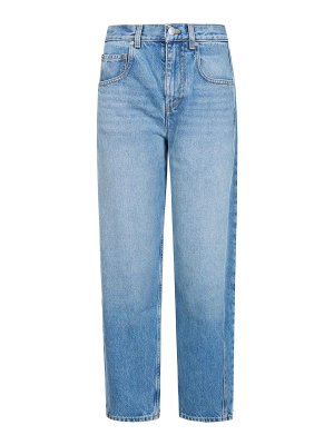 ISABEL MARANT: Jeans Rectos - Vaqueros Rectos - Azul