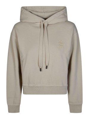ISABEL MARANT: Sudaderas y suéteres - Sudadera - Beis