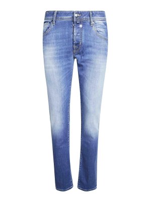 JACOB COHEN: casual trousers - Nick Slim Pantalone 5 Tasche Silm Fit