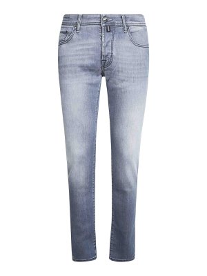 JACOB COHEN: casual trousers - Nick Slim Pantalone 5 Tasche Silm Fit