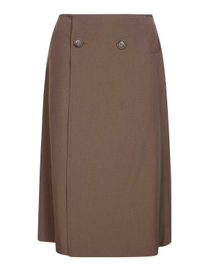 MM6 MAISON MARGIELA: gonne al ginocchio  e longuette - Gonna Midi