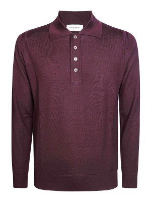Paolo Pecora: Cardigans - Cardigan - Rot