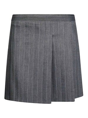 Pinko: gonne al ginocchio  e longuette - Giunco Gonna Misto Lana Tinto