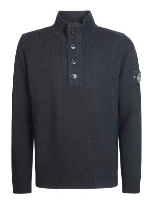 STONE ISLAND: ポロシャツ - ポロシャツ - 黒