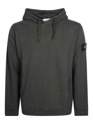 STONE ISLAND: Sweatshirts & Pulls - Sweat-Shirts - Gris