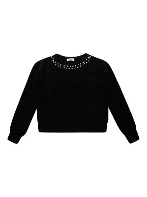 CASABLANCA: Pull col rond - Pull Col Rond - Noir