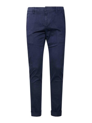 DONDUP: Pantalons casual - Pantalons Décontractés - Bleu