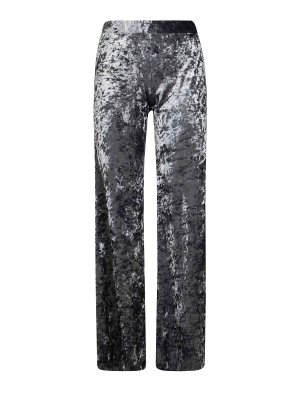 FORTE FORTE: Pantalons casual - Pantalons Décontractés - Bleu Clair