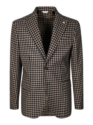 MANUEL RITZ : blazers - Houndstooth jacket