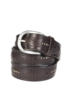 ORCIANI: cinture - Cintura Borchie Lavata