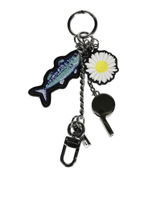 MARC JACOBS: キーホルダー - キーホルダー - グレー