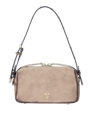Pinko: Schultertaschen - Schultertasche - Braun