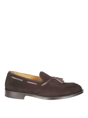 Doucal's: Loafers & Slippers - Tassel Suede Moccasin