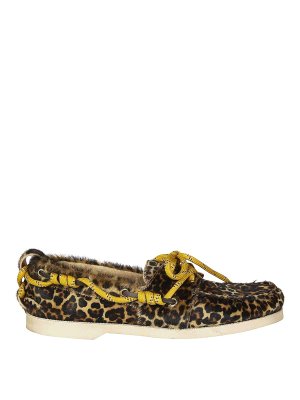 GOLDEN GOOSE: ロファー＆スリッパ - ローファー - ブラウン