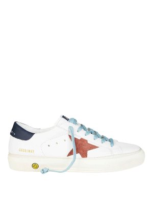 GOLDEN GOOSE: Chaussures de sport - Baskets - Blanc